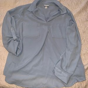 Longsleeve Collared Blouse